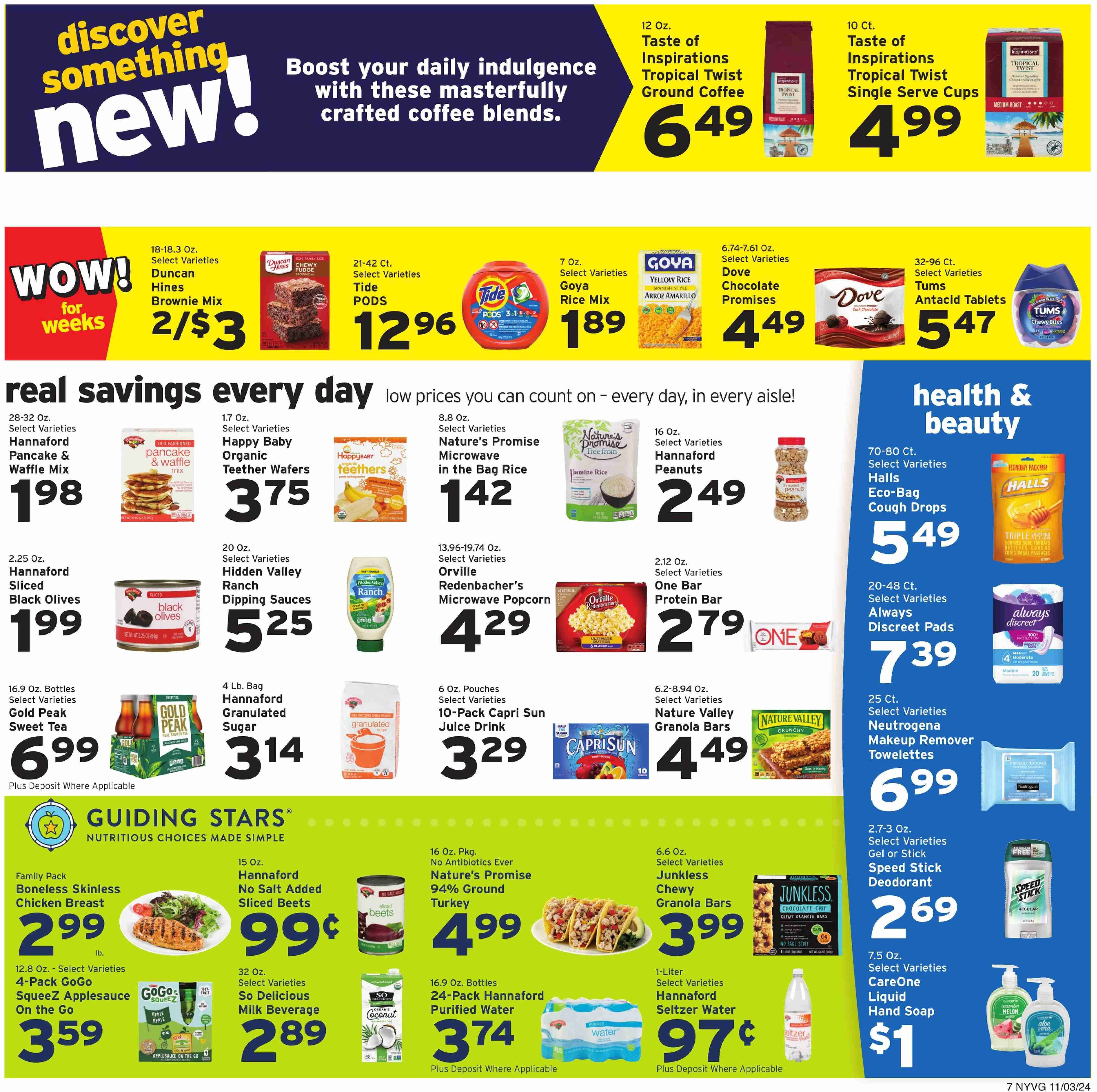Hannaford ad - 11/03/2024 - 11/09/2024. Page 11
