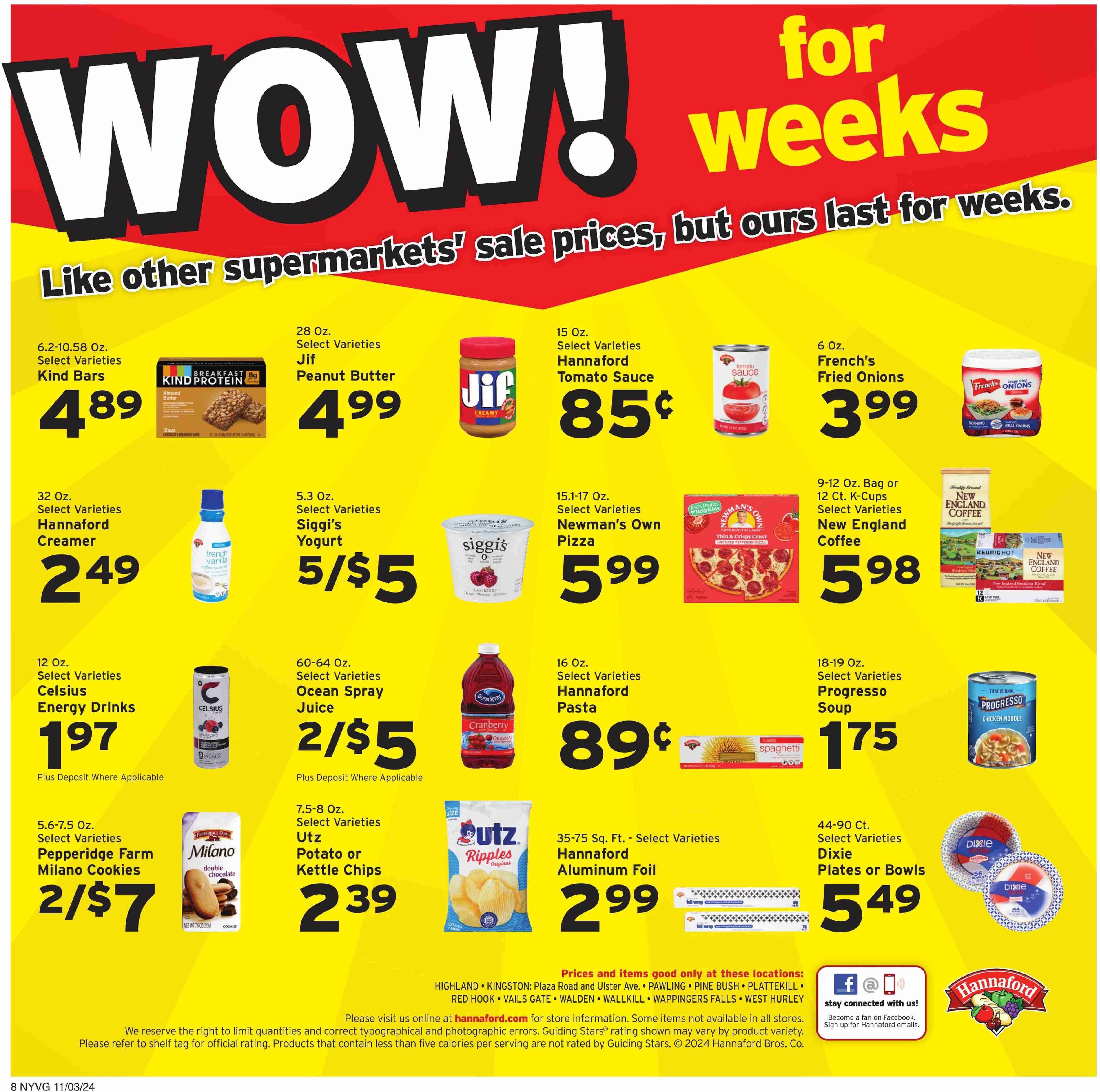 Hannaford ad - 11/03/2024 - 11/09/2024. Page 12