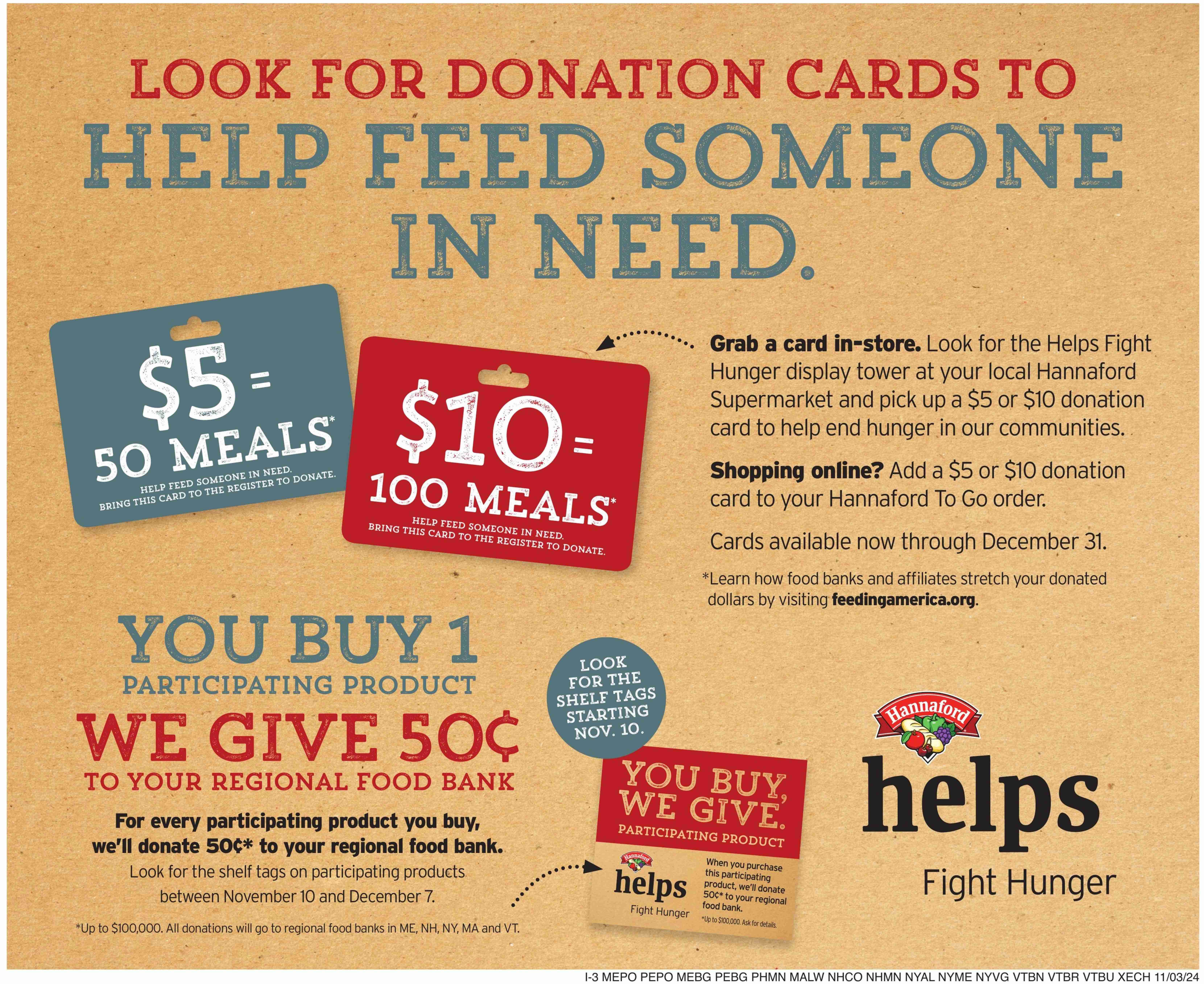 Hannaford ad - 11/03/2024 - 11/09/2024. Page 16