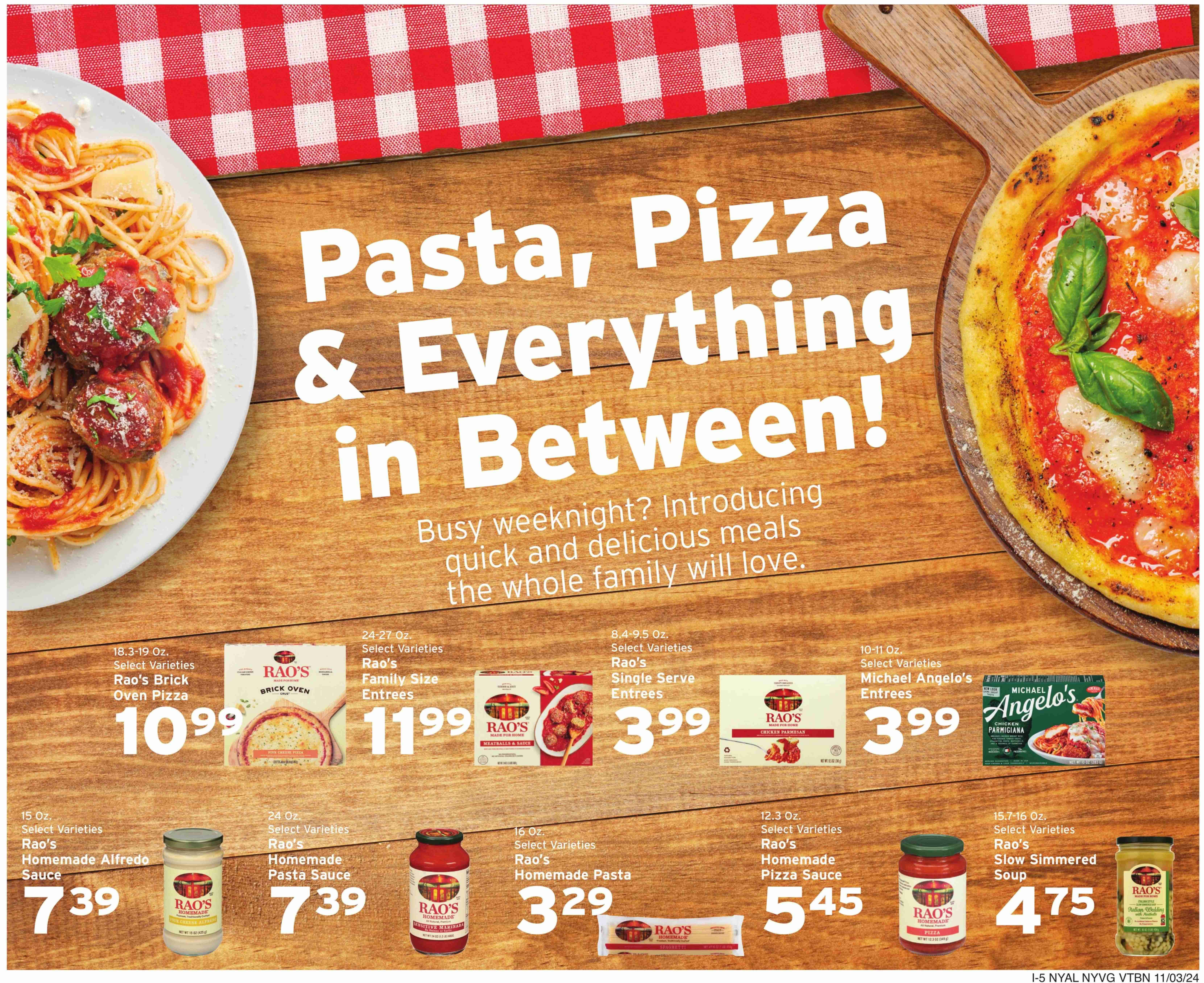 Hannaford ad - 11/03/2024 - 11/09/2024. Page 18