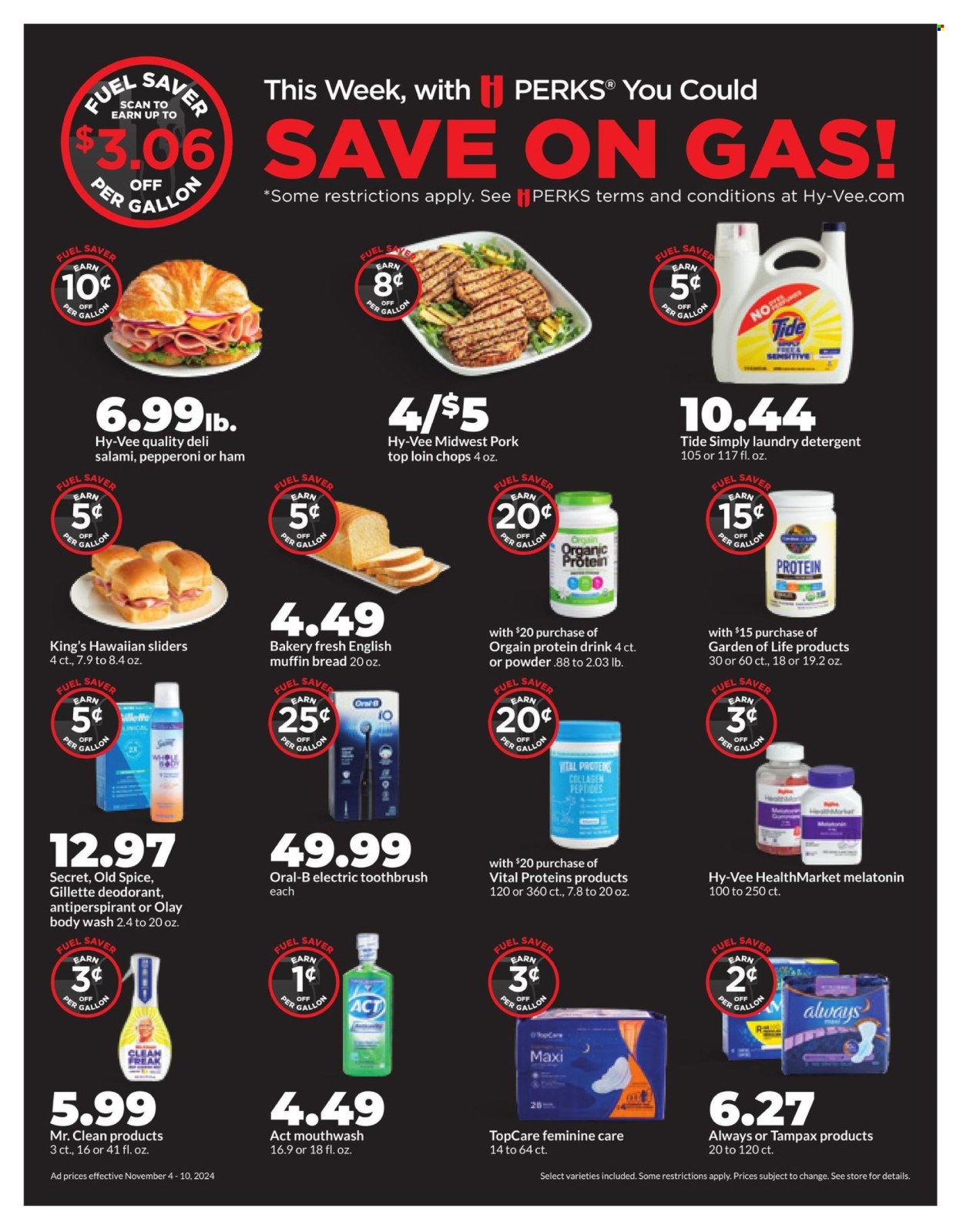 Hy-Vee ad - 11/04/2024 - 11/10/2024. Page 9