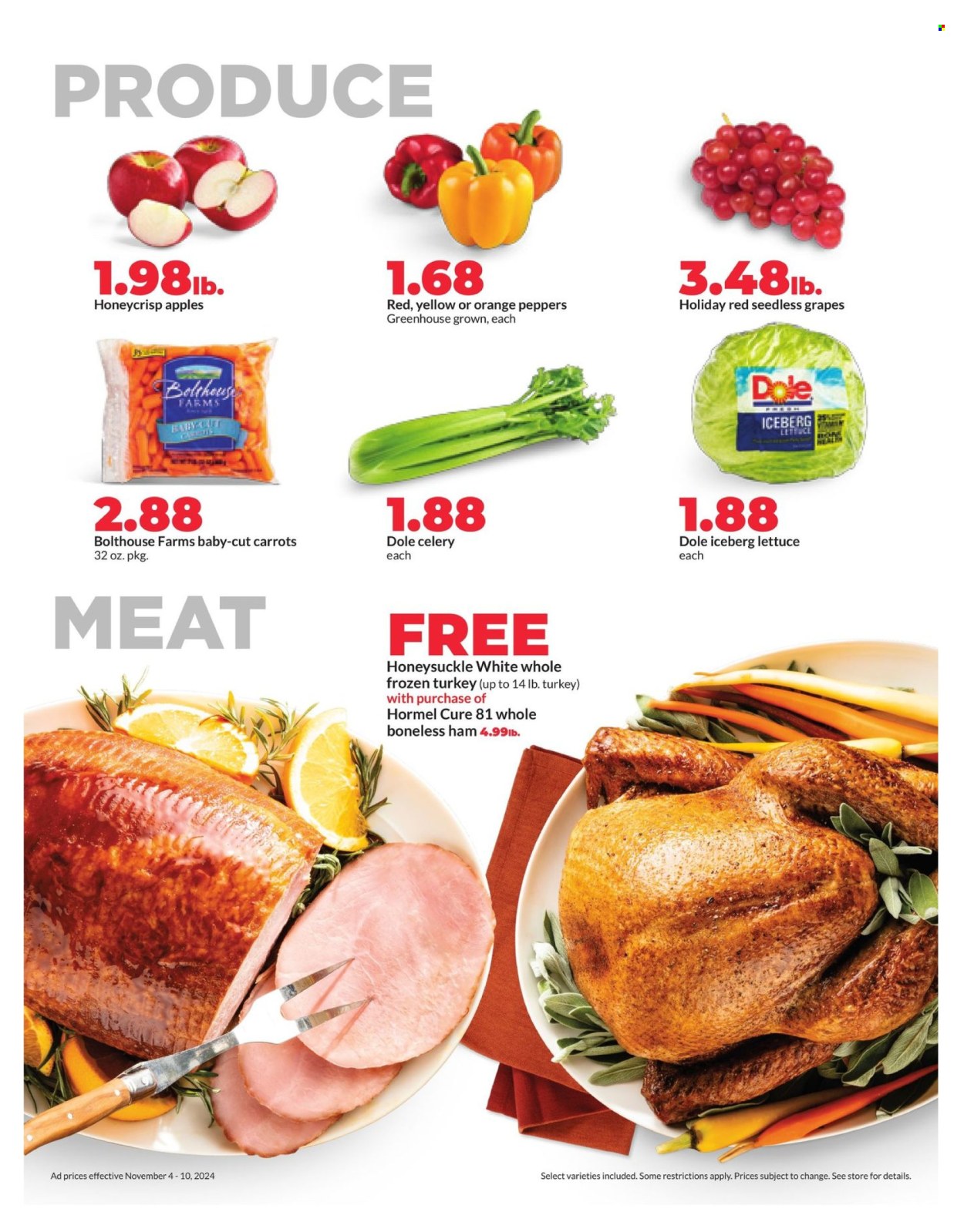 Hy-Vee ad - 11/04/2024 - 11/10/2024. Page 11