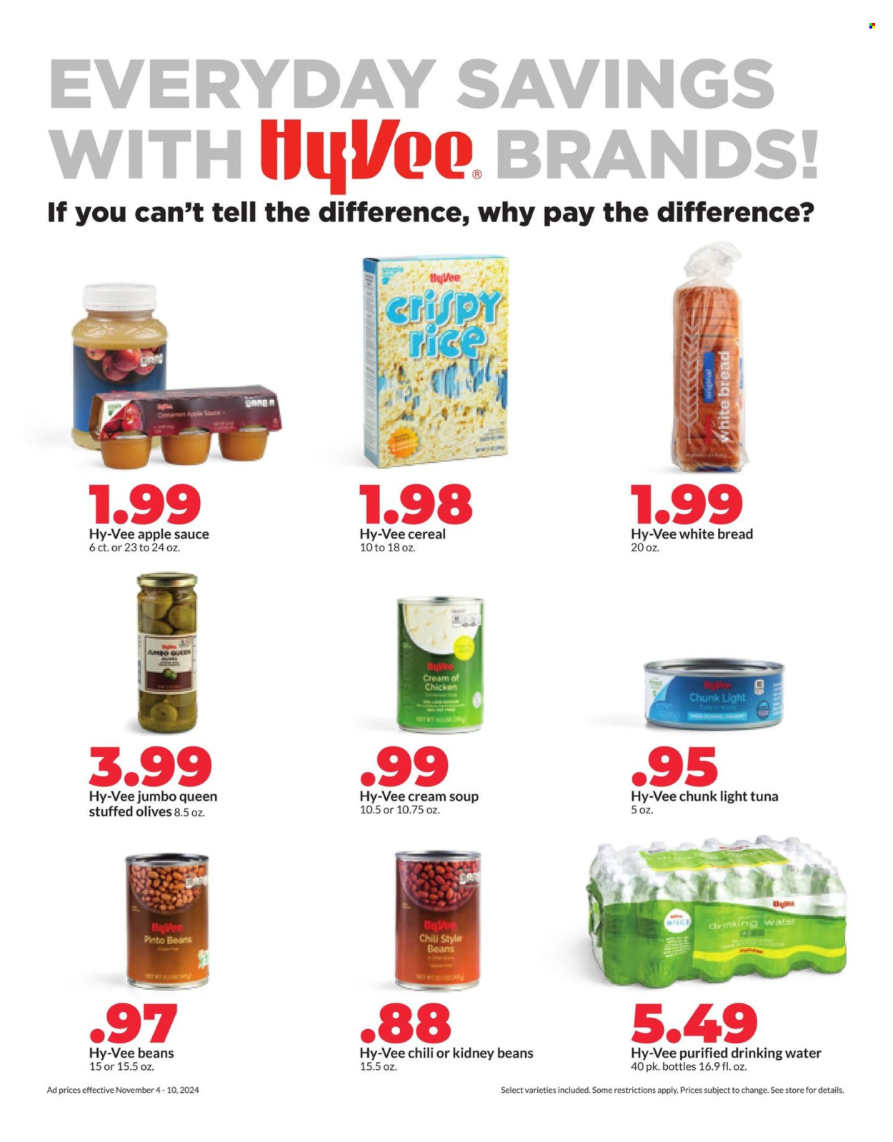 Hy-Vee ad - 11/04/2024 - 11/10/2024. Page 15