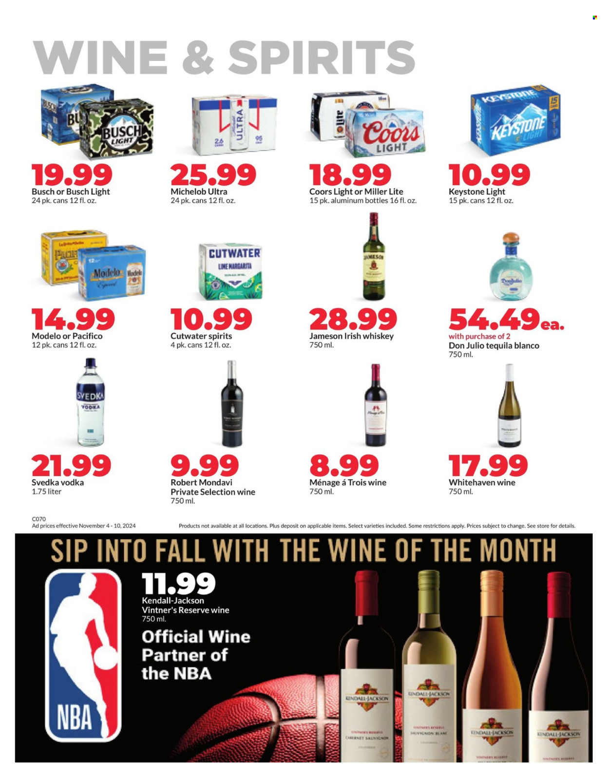 Hy-Vee ad - 11/04/2024 - 11/10/2024. Page 24