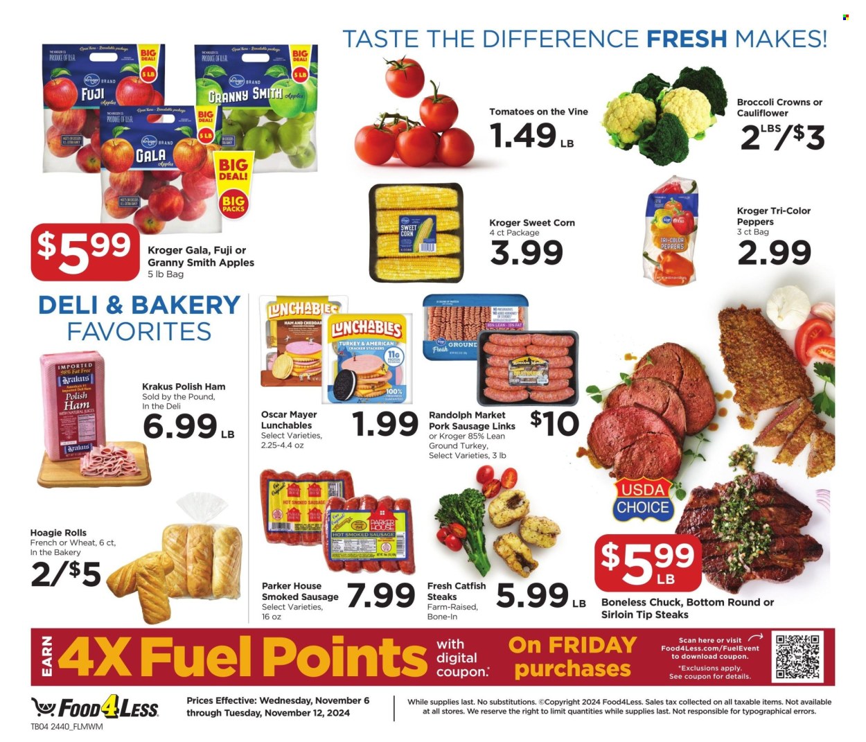 Food 4 Less ad - 11/06/2024 - 11/12/2024. Page 6