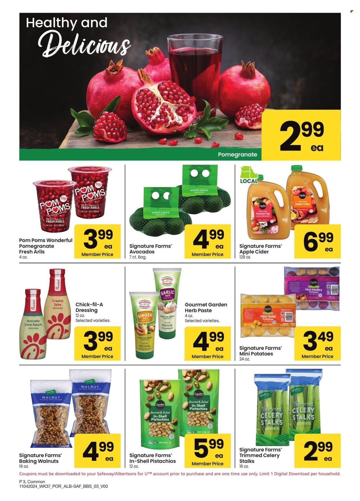 Albertsons ad - 11/04/2024 - 12/01/2024. Page 3
