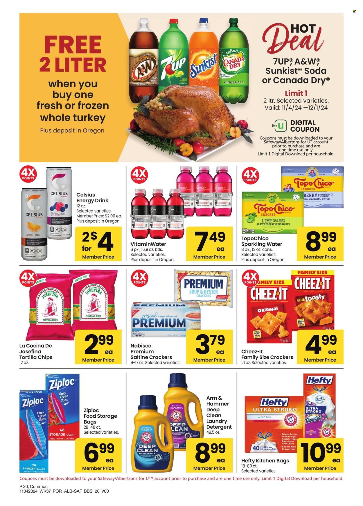 Albertsons ad - 11/04/2024 - 12/01/2024. Page 20