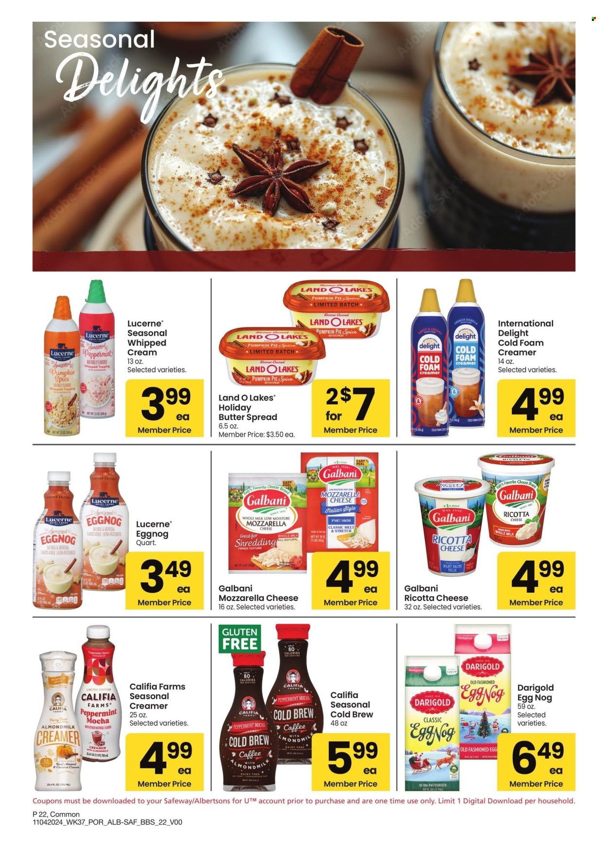 Albertsons ad - 11/04/2024 - 12/01/2024. Page 22