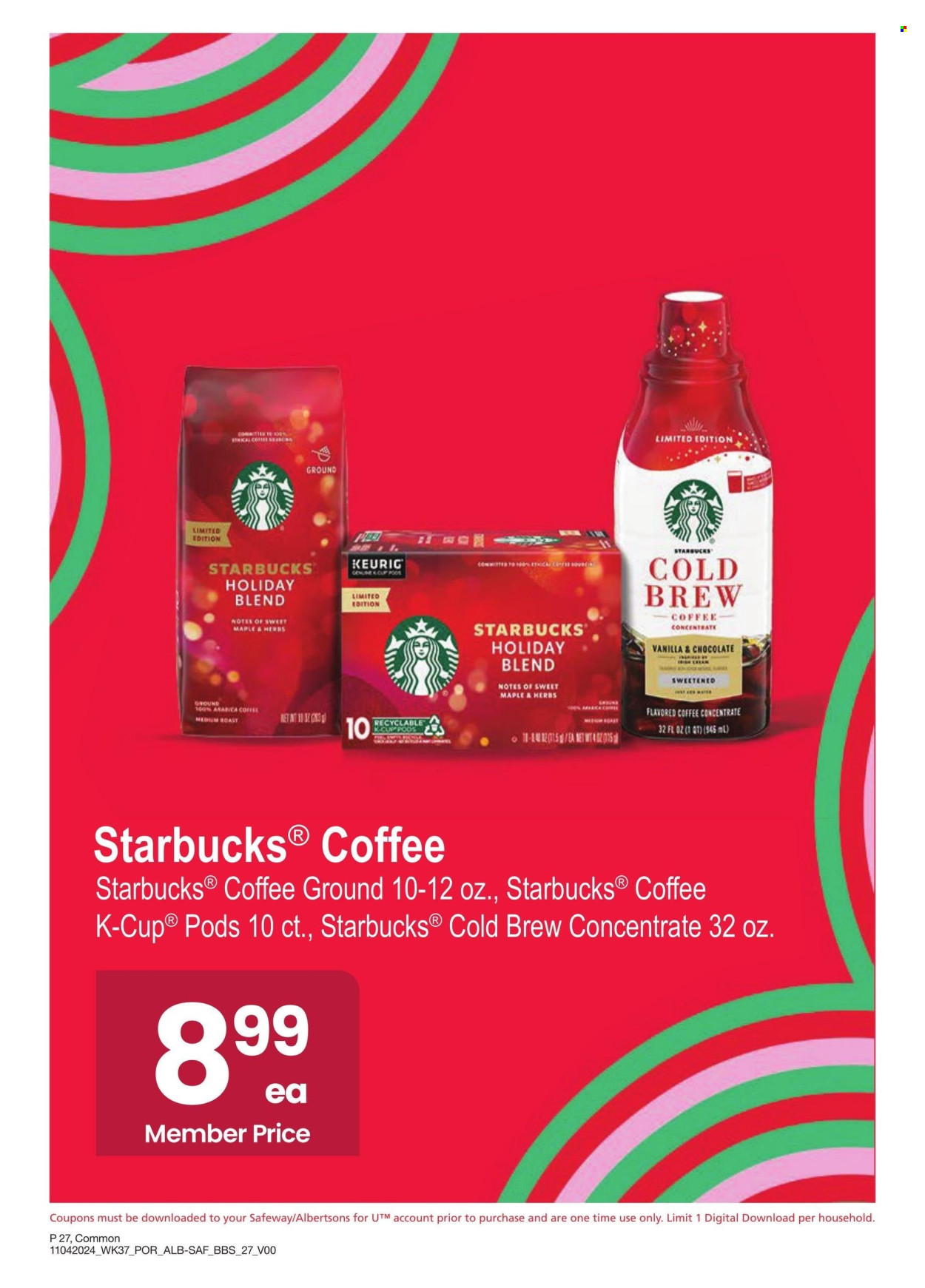Albertsons ad - 11/04/2024 - 12/01/2024. Page 27