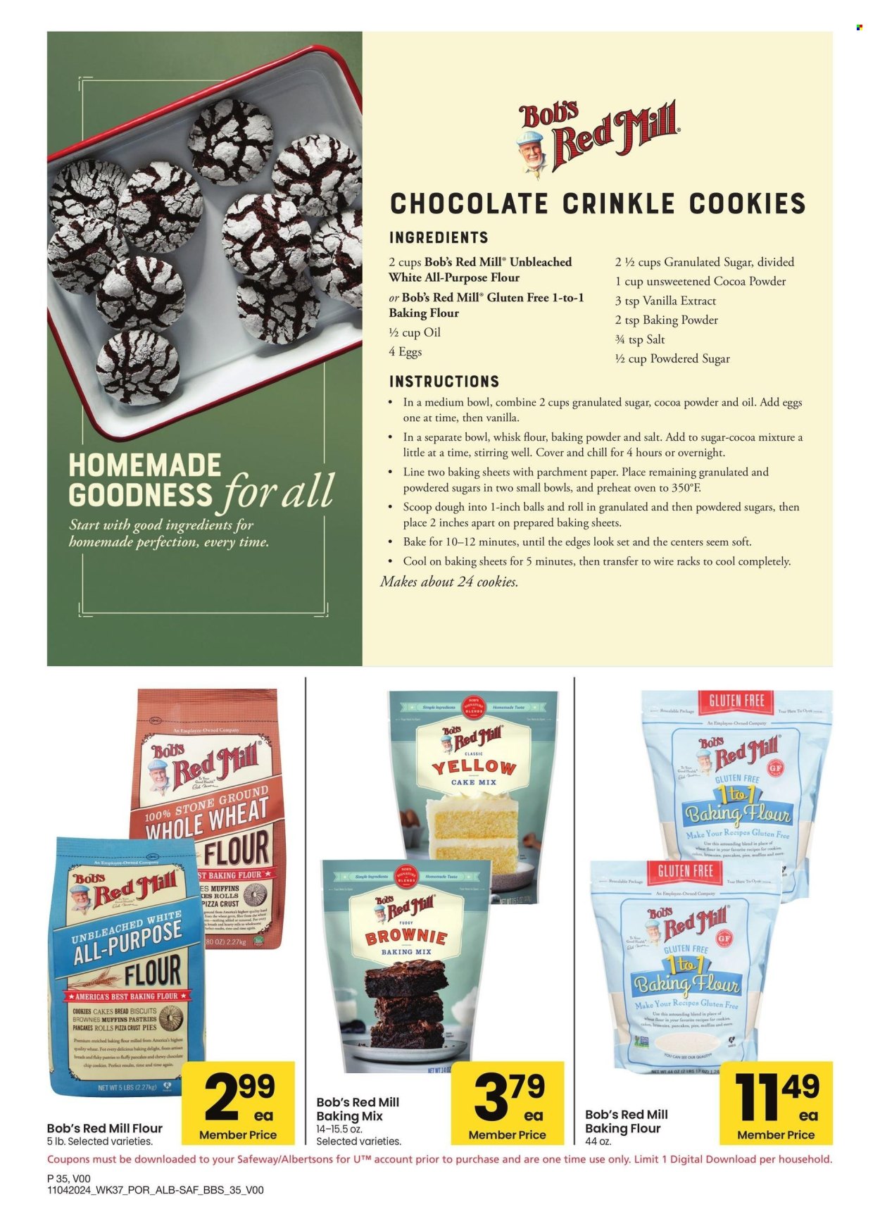 Albertsons ad - 11/04/2024 - 12/01/2024. Page 35