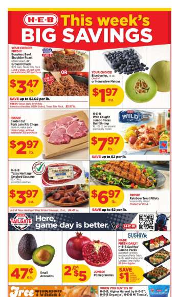 H-E-B Flyer - 11/06/2024 - 11/12/2024.