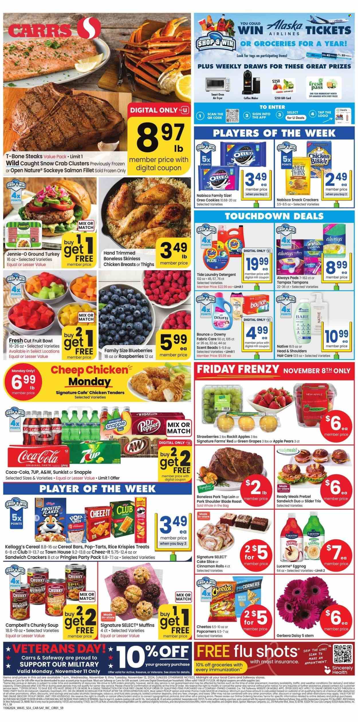 Safeway ad - 11/06/2024 - 11/12/2024. Page 1