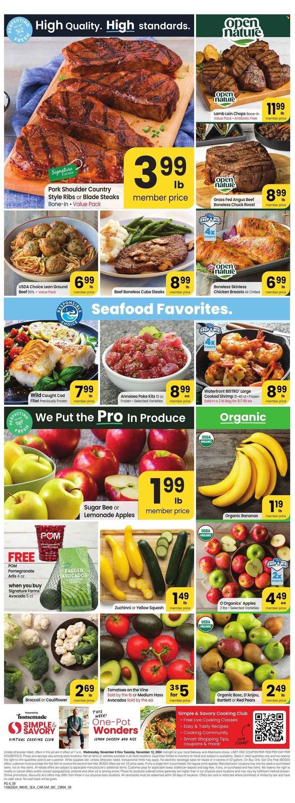 Safeway ad - 11/06/2024 - 11/12/2024. Page 5