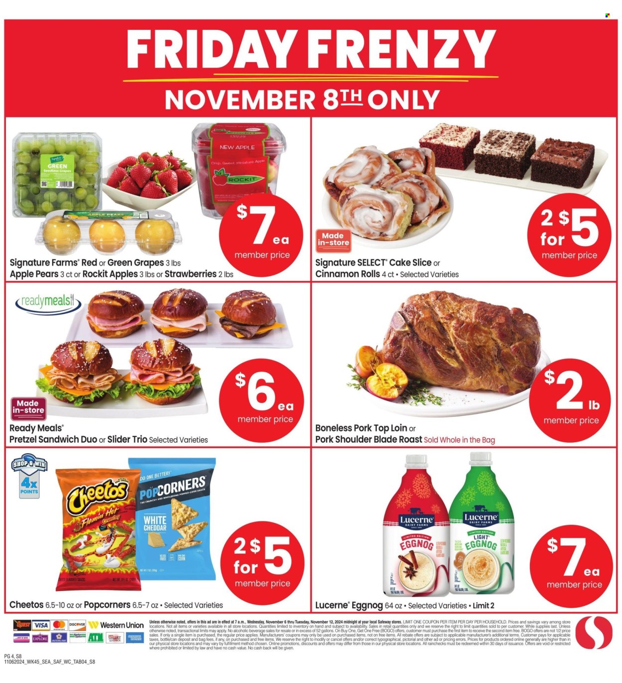 Safeway ad - 11/06/2024 - 11/12/2024. Page 3