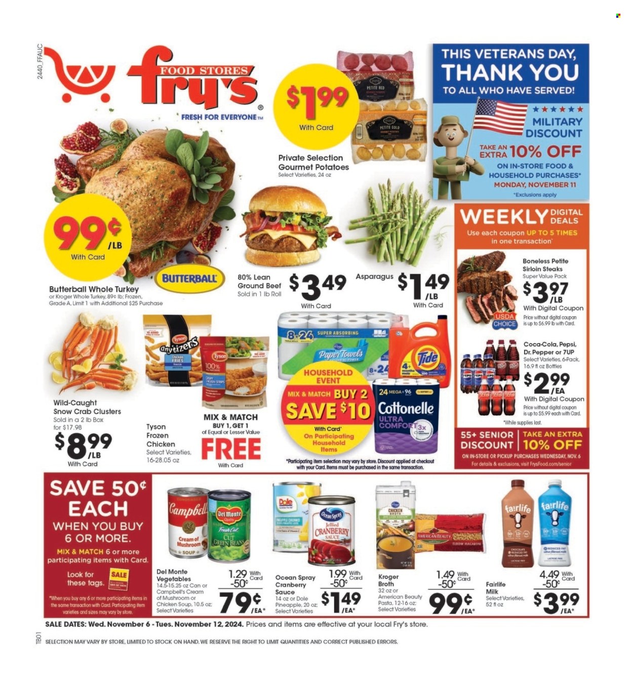 Fry’s ad - 11/06/2024 - 11/12/2024. Page 1