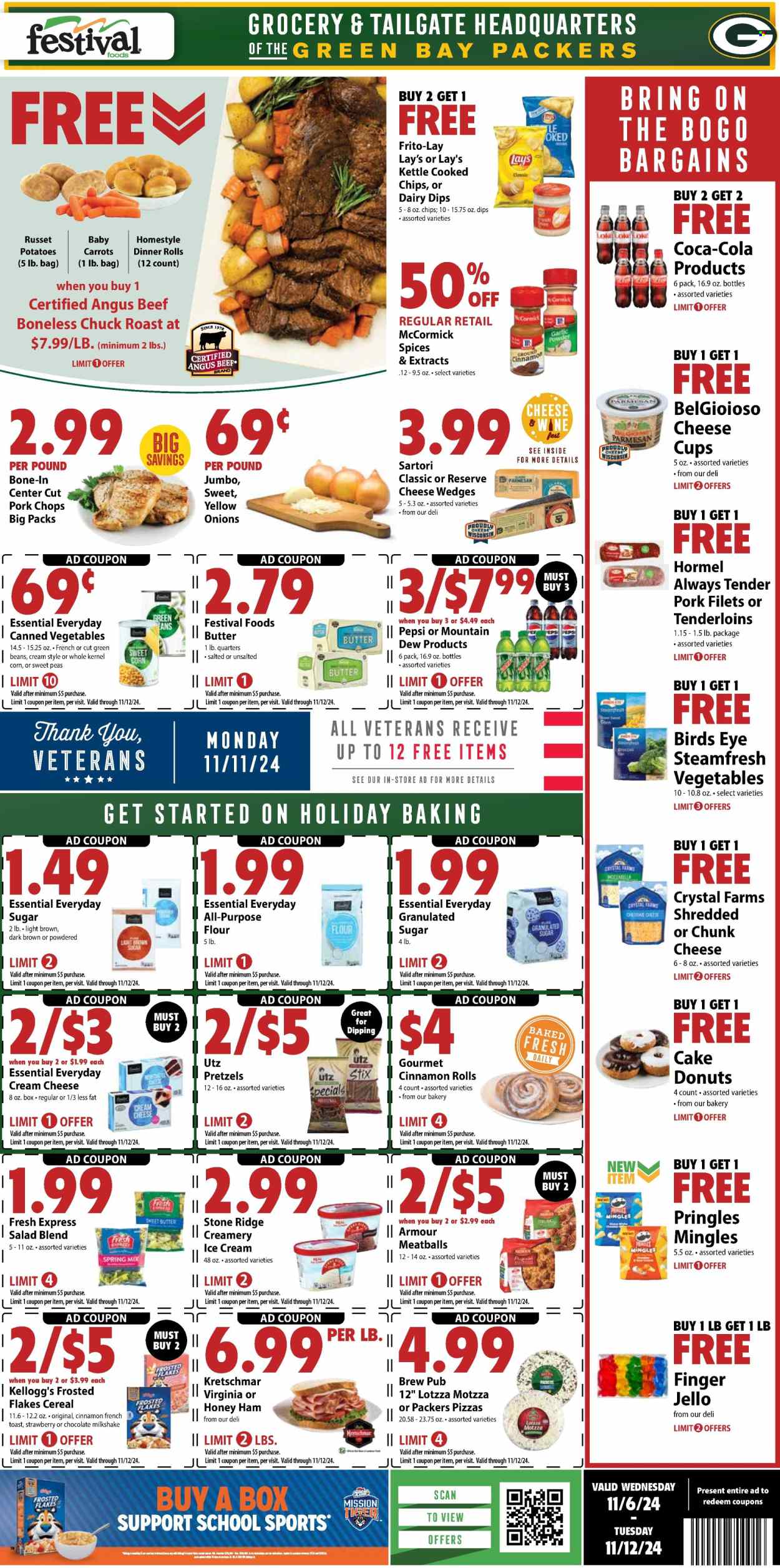 Festival Foods ad - 11/06/2024 - 11/12/2024. Page 1