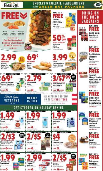 Festival Foods Flyer - 11/06/2024 - 11/12/2024.