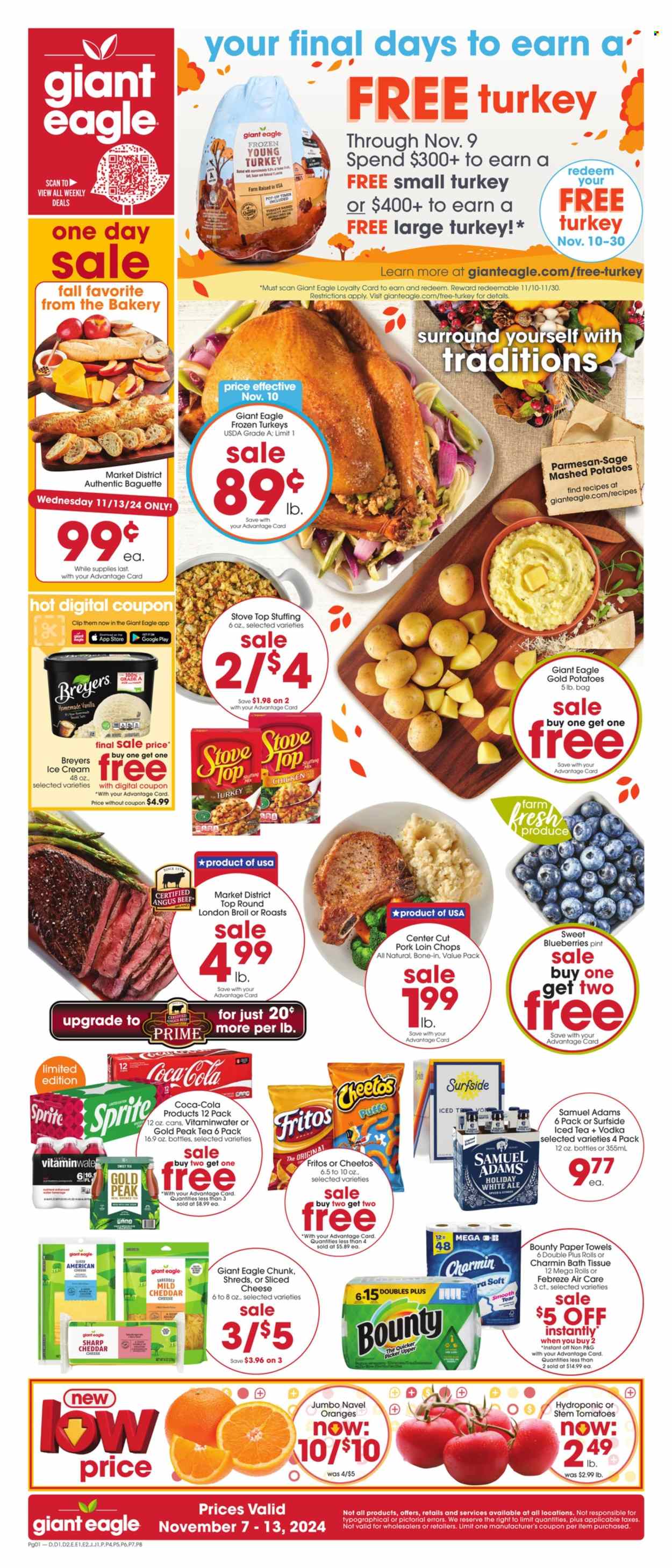Giant Eagle ad - 11/07/2024 - 11/13/2024. Page 1