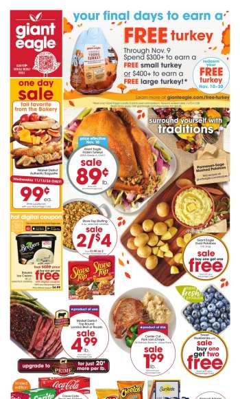 Giant Eagle Flyer - 11/07/2024 - 11/13/2024.