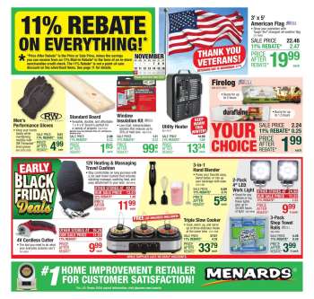 Menards Flyer - 11/07/2024 - 11/17/2024.
