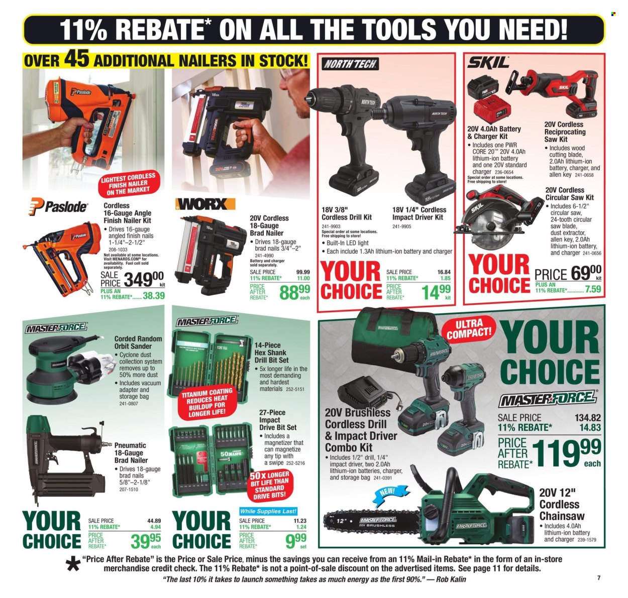Menards ad - 11/07/2024 - 11/17/2024. Page 12