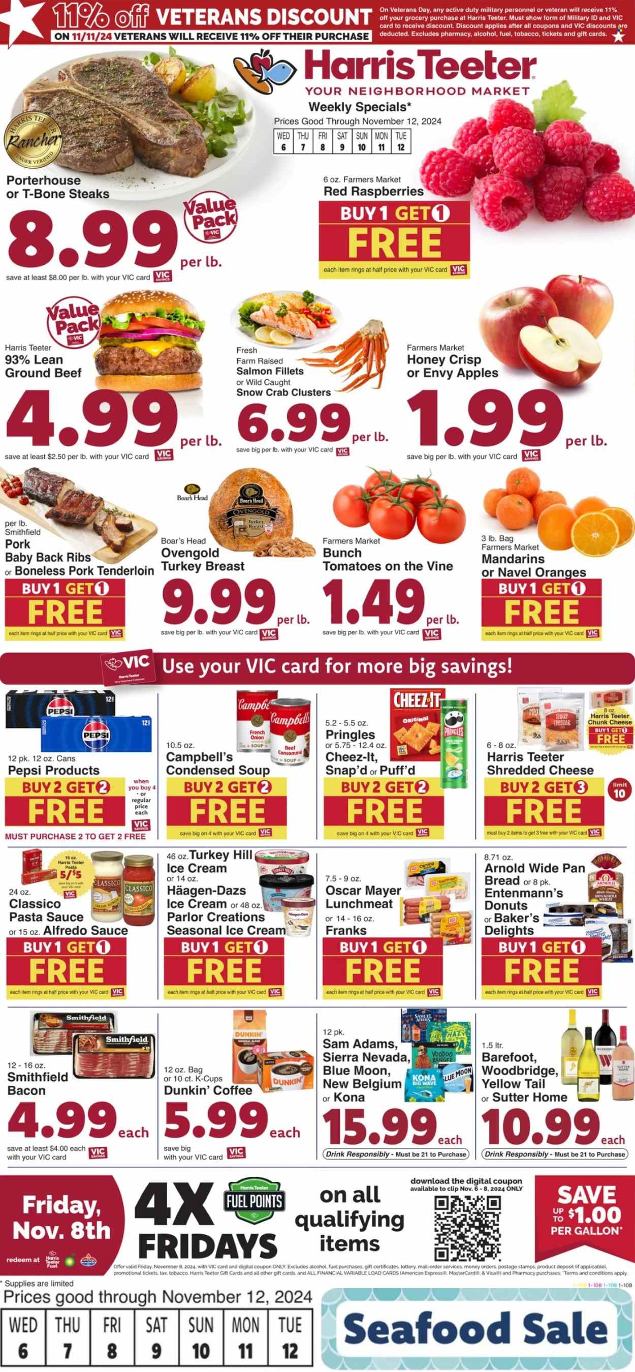 Harris Teeter ad - 11/06/2024 - 11/12/2024. Page 1
