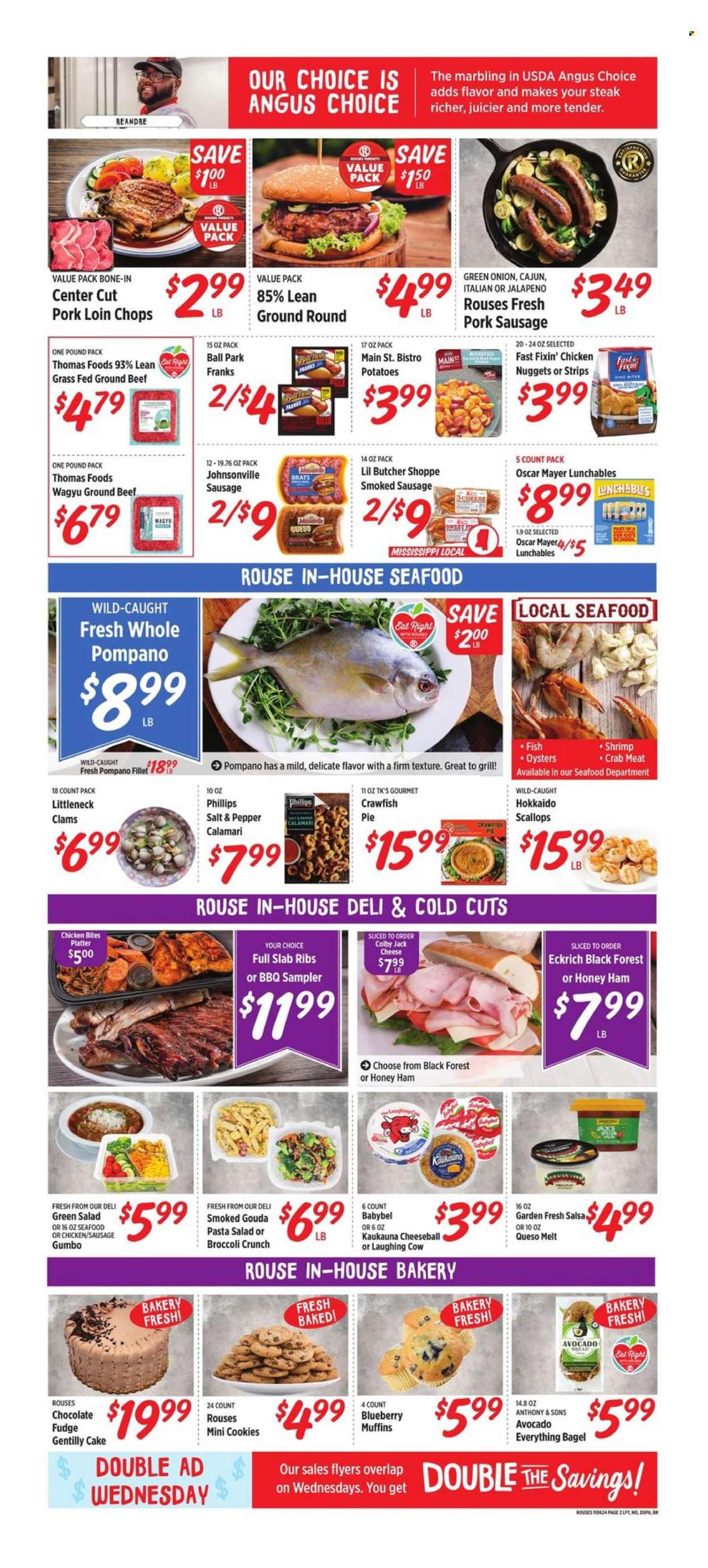 Rouses Markets ad - 11/06/2024 - 11/13/2024. Page 2