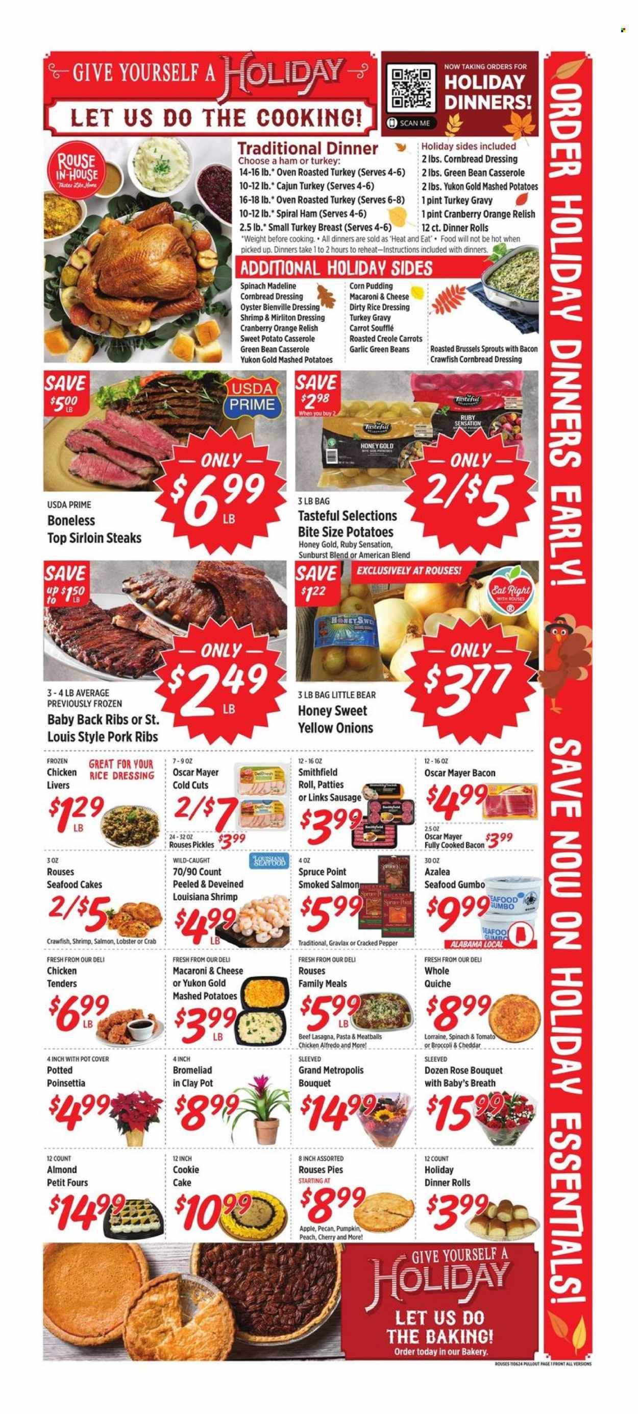 Rouses Markets ad - 11/06/2024 - 11/13/2024. Page 3