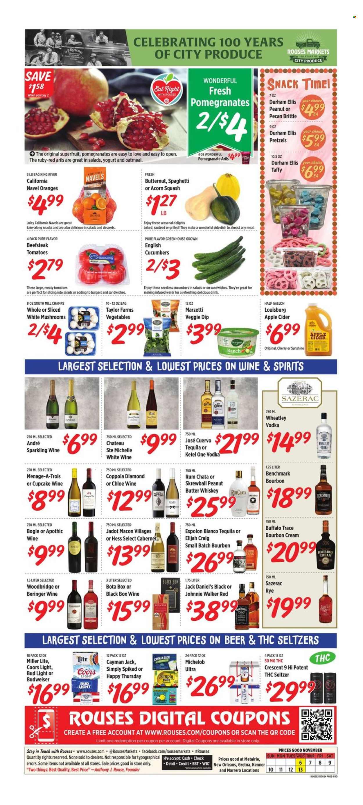 Rouses Markets ad - 11/06/2024 - 11/13/2024. Page 6