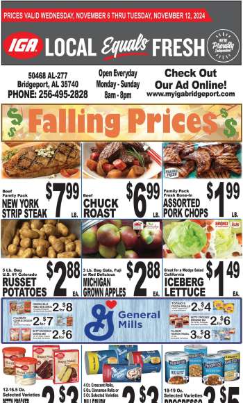 IGA Flyer - 11/06/2024 - 11/12/2024.