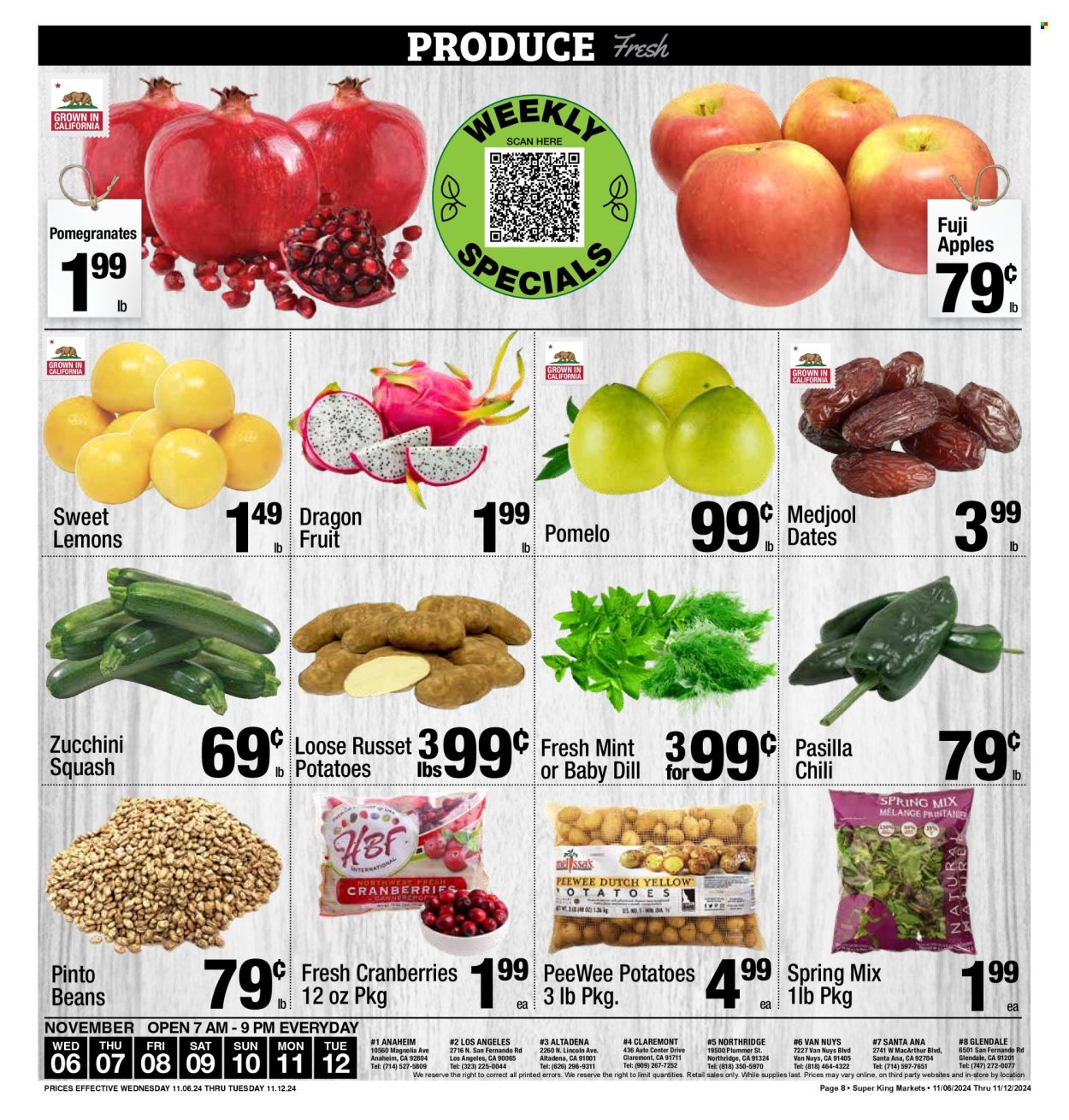 Super King Markets ad - 11/06/2024 - 11/12/2024. Page 8