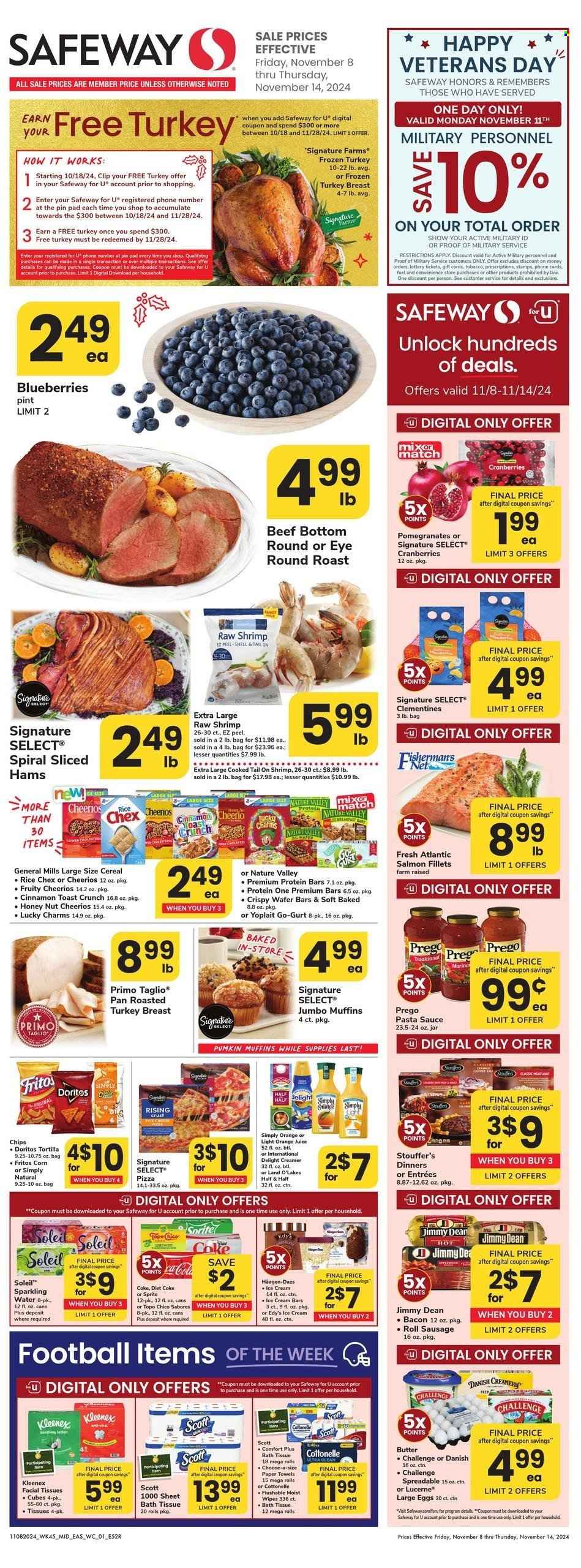 Safeway ad - 11/08/2024 - 11/14/2024. Page 1