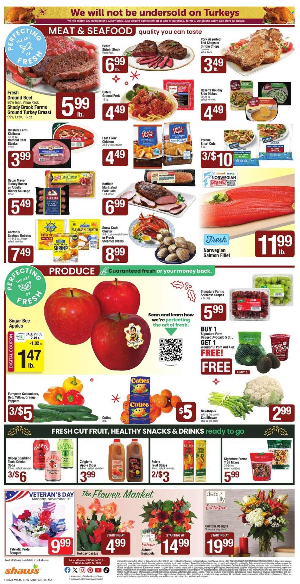 Shaw’s ad - 11/08/2024 - 11/14/2024. Page 4