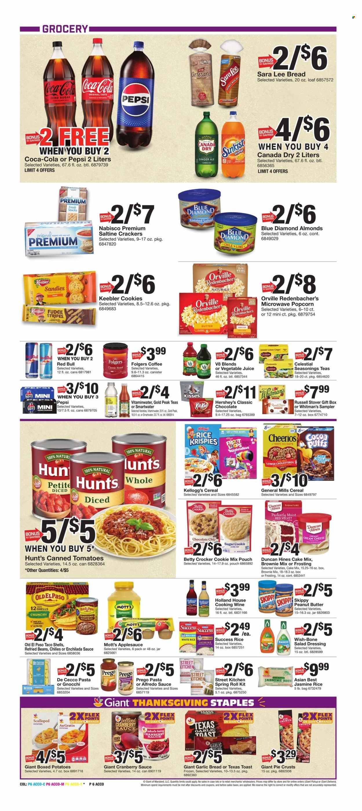 Giant Food ad - 11/08/2024 - 11/14/2024. Page 6