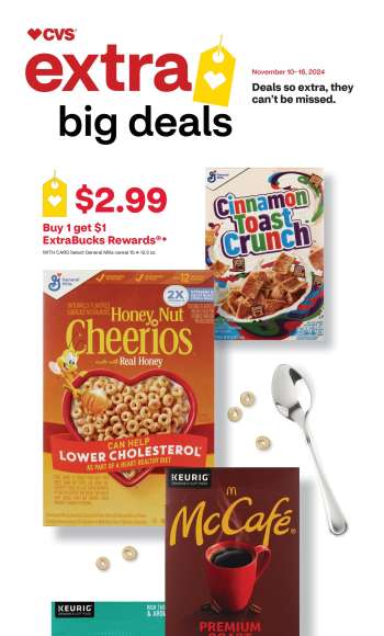 CVS Pharmacy Flyer - 11/10/2024 - 11/16/2024.