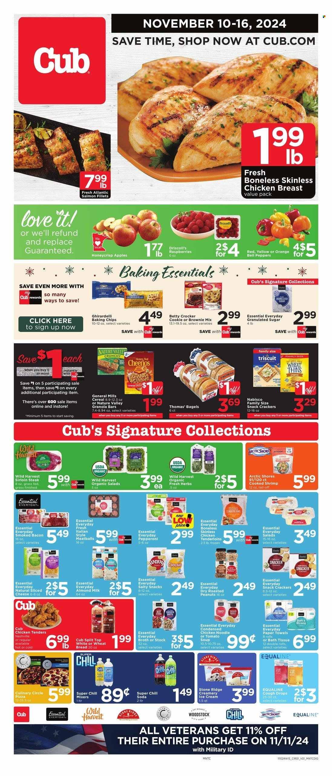 Cub Foods ad - 11/10/2024 - 11/16/2024. Page 1