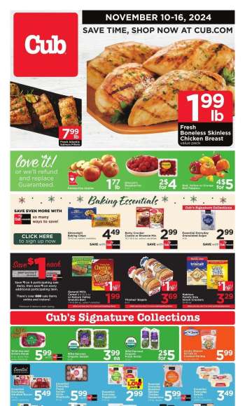 Cub Foods Flyer - 11/10/2024 - 11/16/2024.