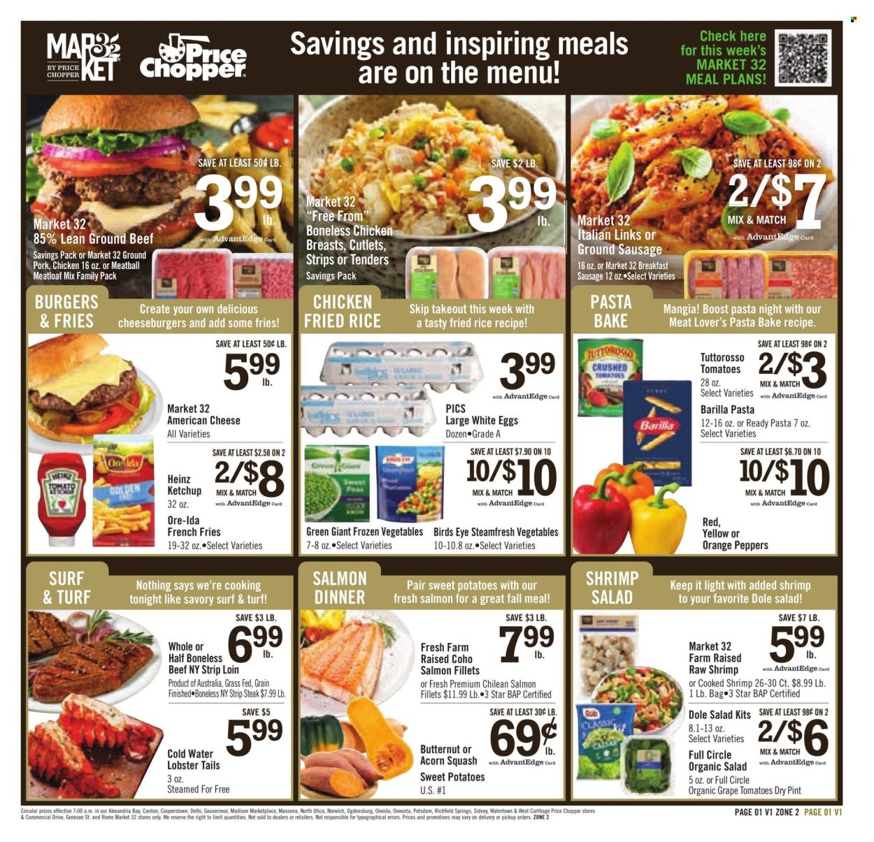 Price Chopper ad - 11/10/2024 - 11/16/2024. Page 1