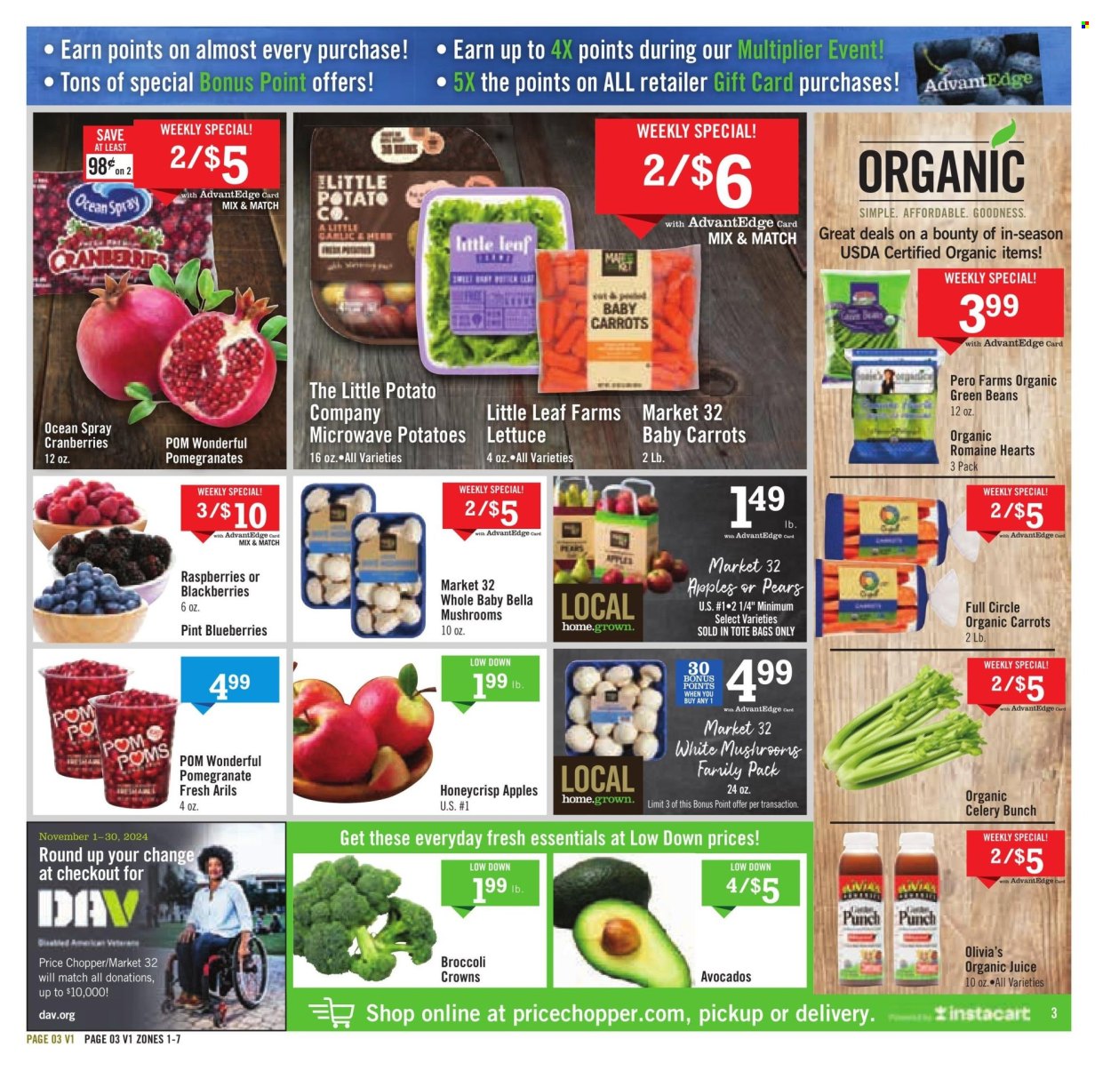 Price Chopper ad - 11/10/2024 - 11/16/2024. Page 3