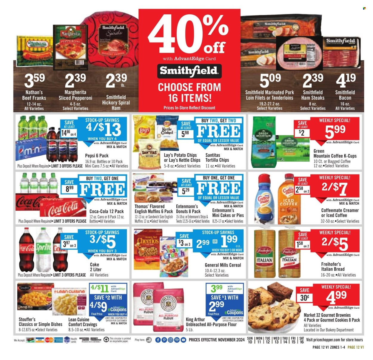 Price Chopper ad - 11/10/2024 - 11/16/2024. Page 12