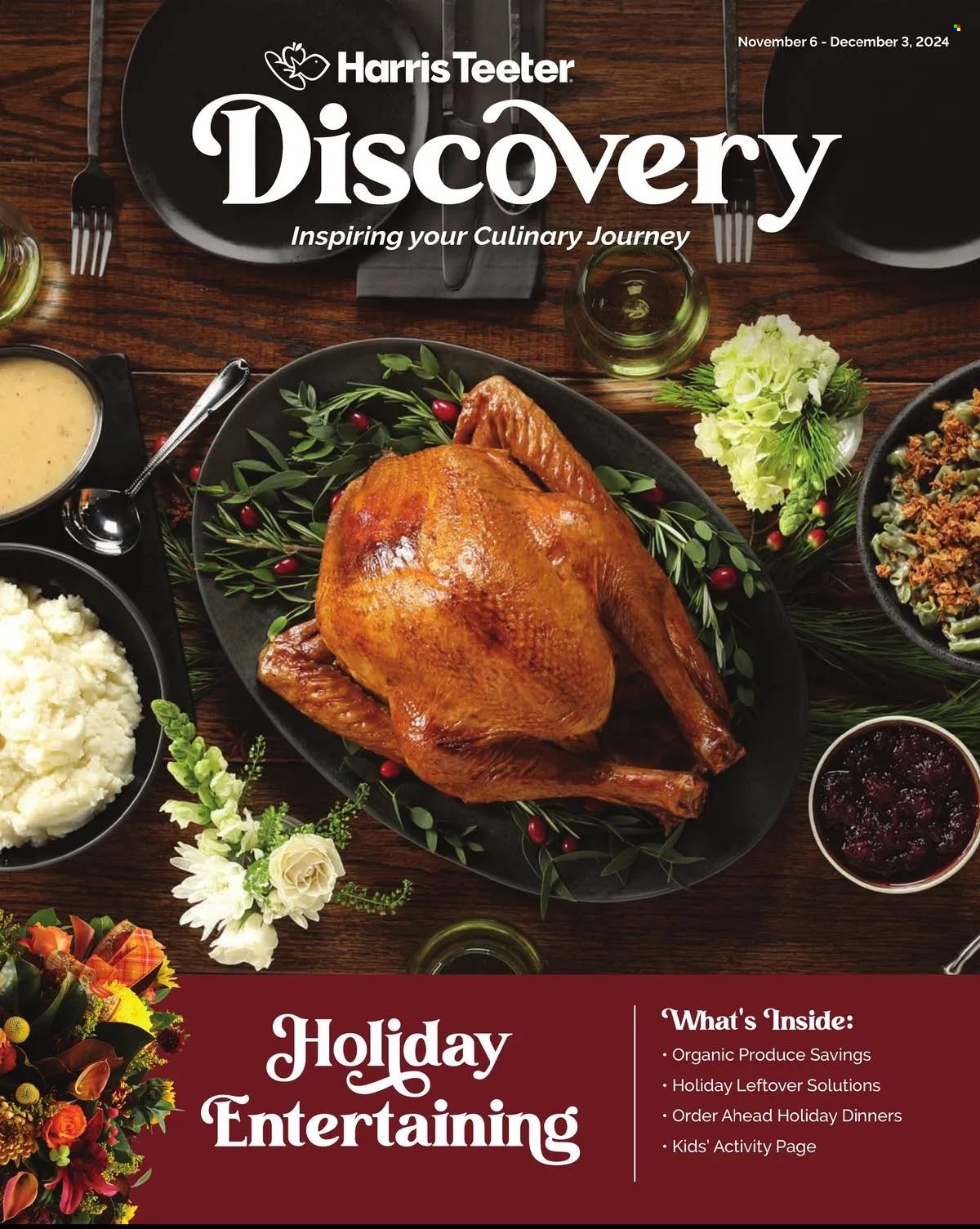 Harris Teeter ad - 11/06/2024 - 12/03/2024. Page 1