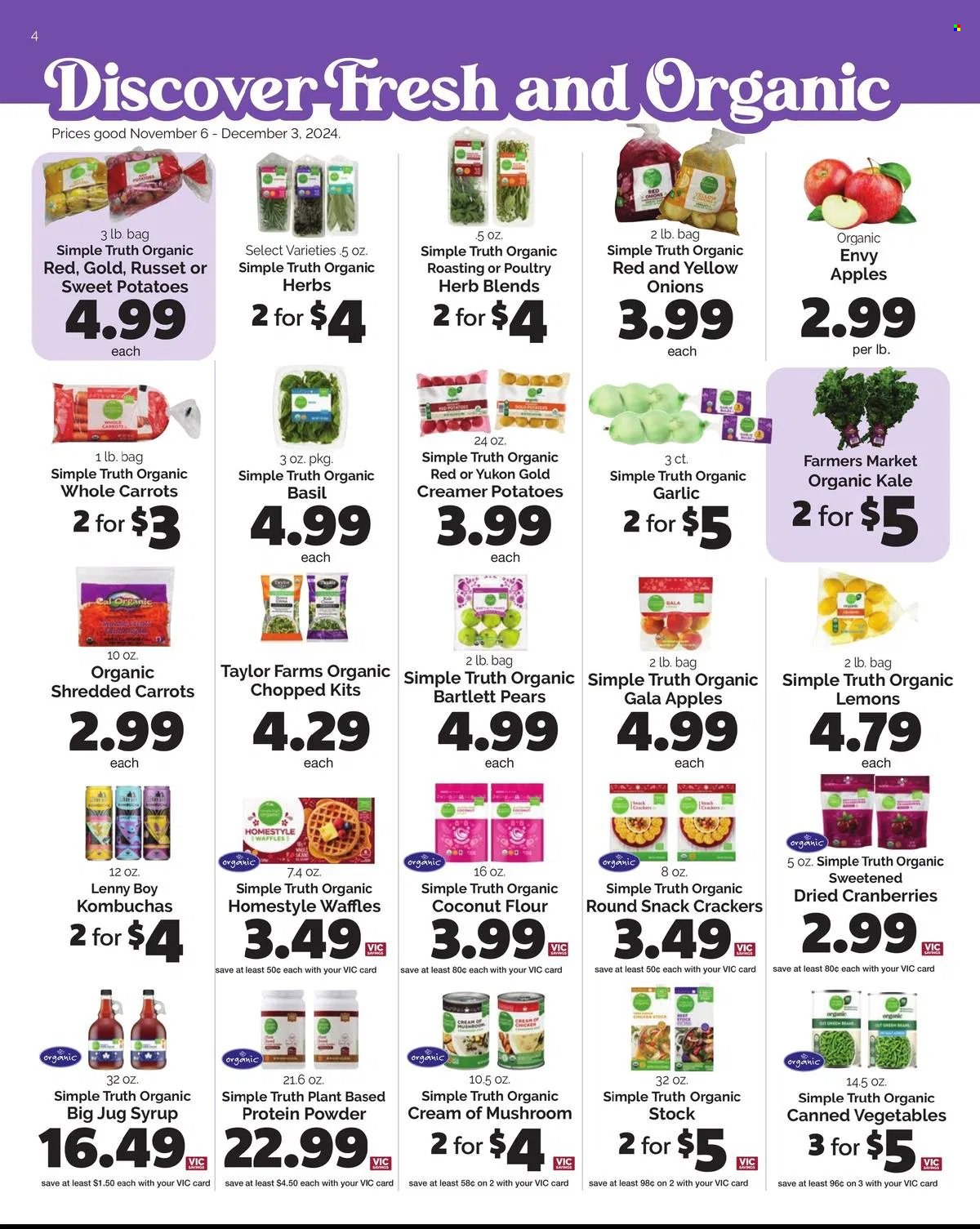 Harris Teeter ad - 11/06/2024 - 12/03/2024. Page 4