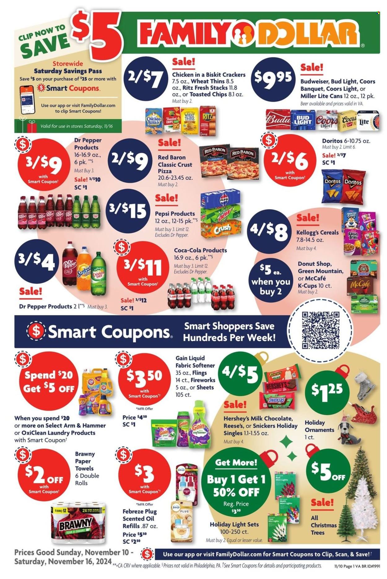Family Dollar ad - 11/10/2024 - 11/16/2024. Page 1