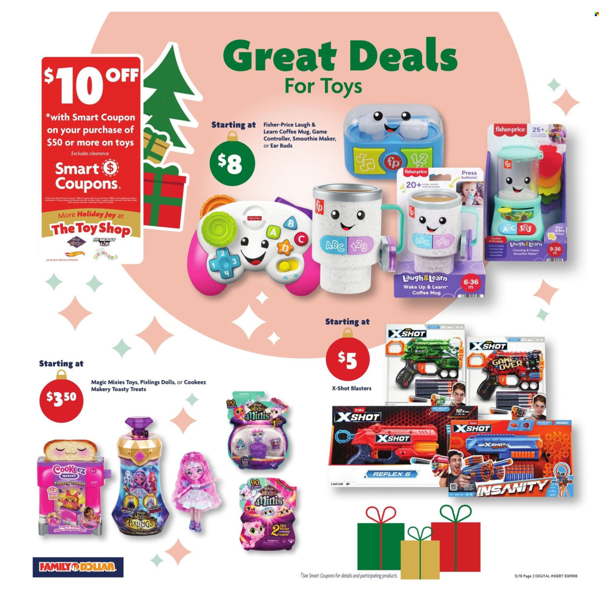 Family Dollar ad - 11/10/2024 - 11/16/2024. Page 10