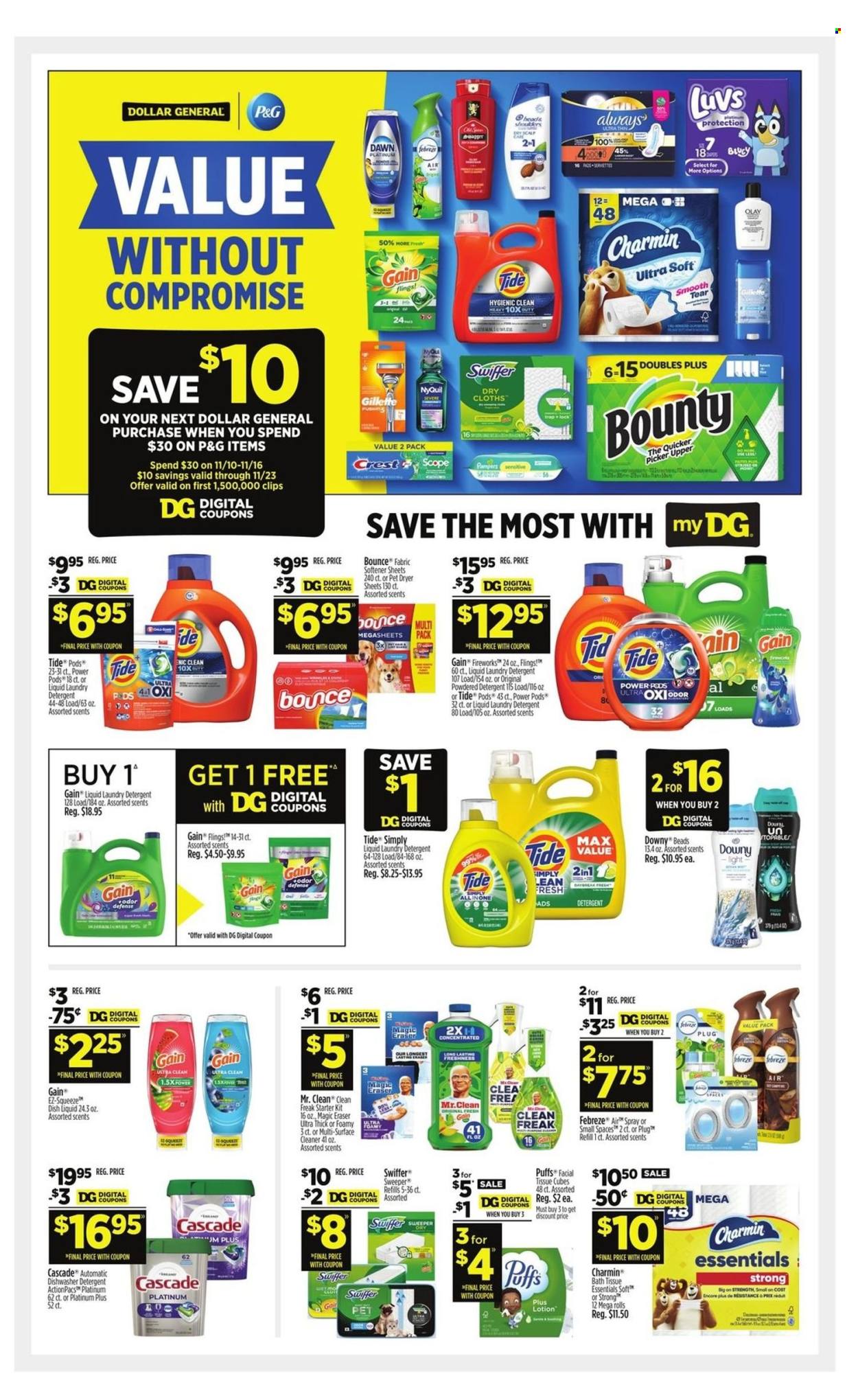 Dollar General ad - 11/10/2024 - 11/16/2024. Page 11