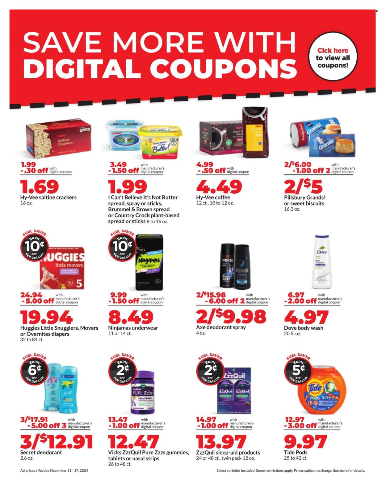 Hy-Vee ad - 11/11/2024 - 11/17/2024. Page 8