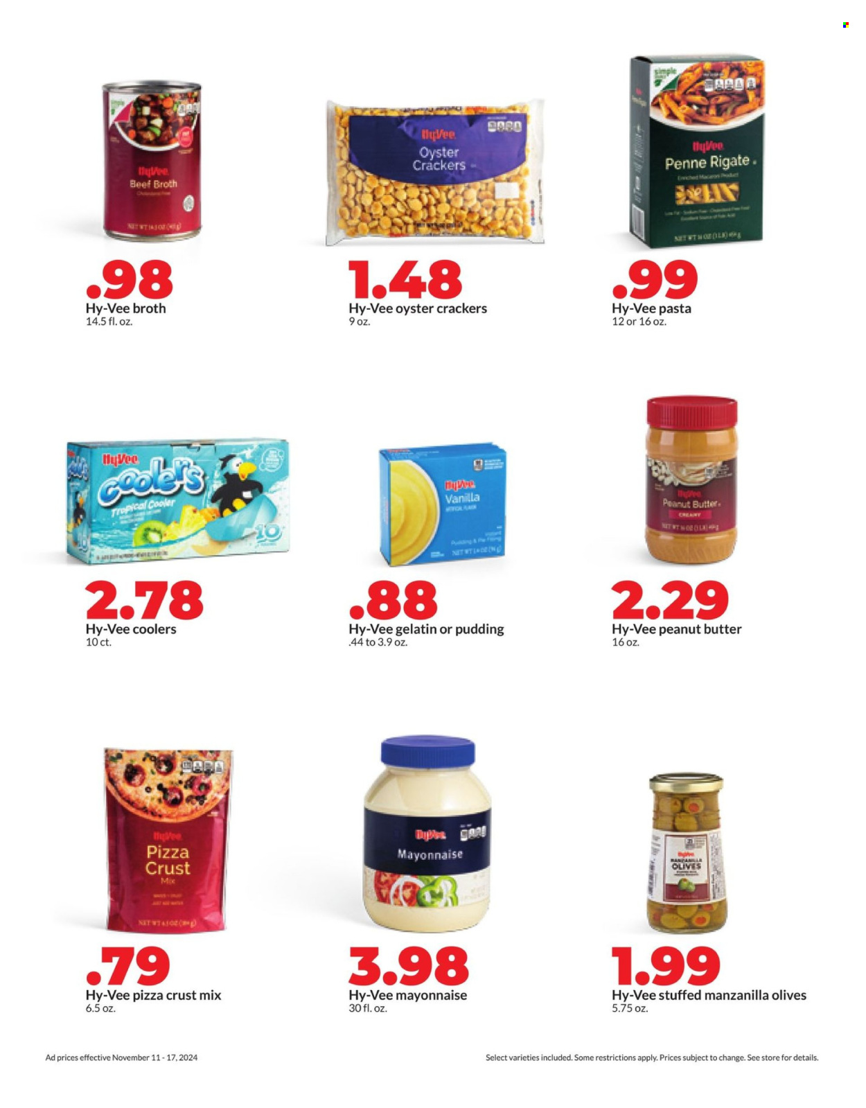 Hy-Vee ad - 11/11/2024 - 11/17/2024. Page 16