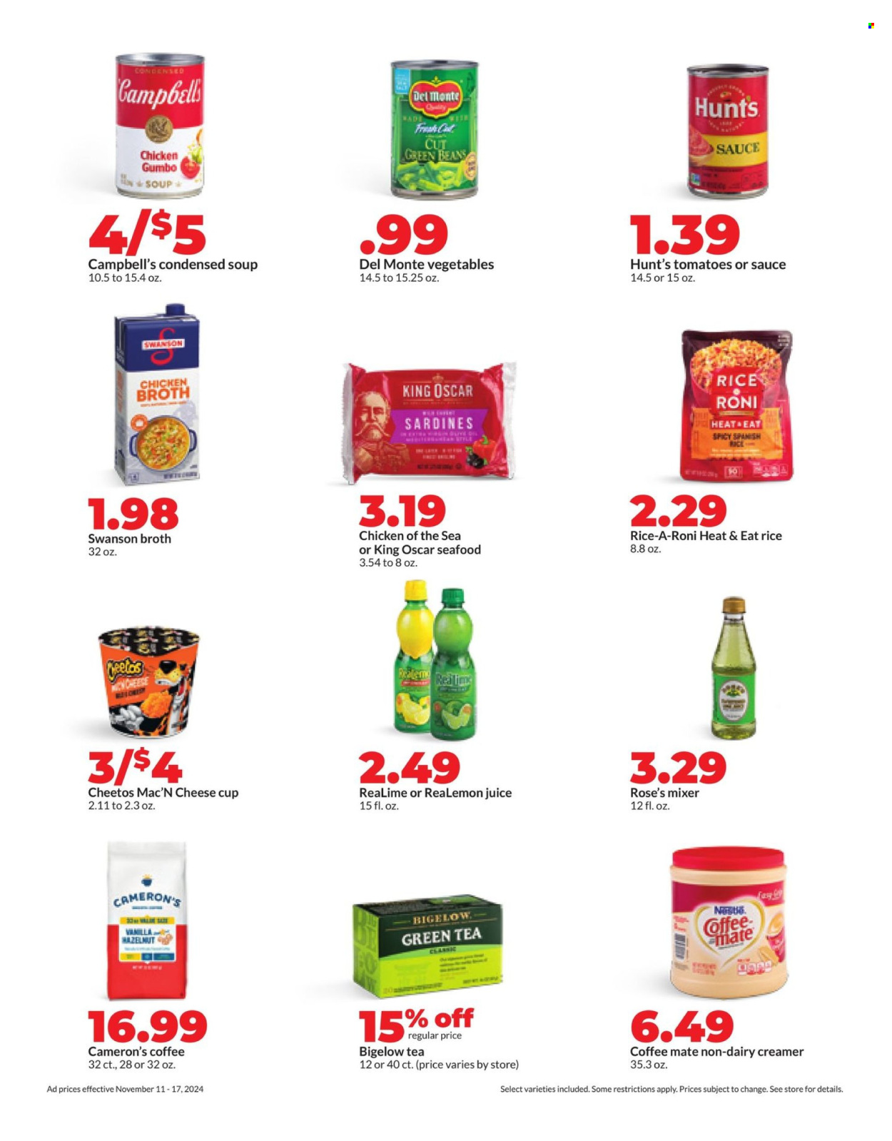 Hy-Vee ad - 11/11/2024 - 11/17/2024. Page 19