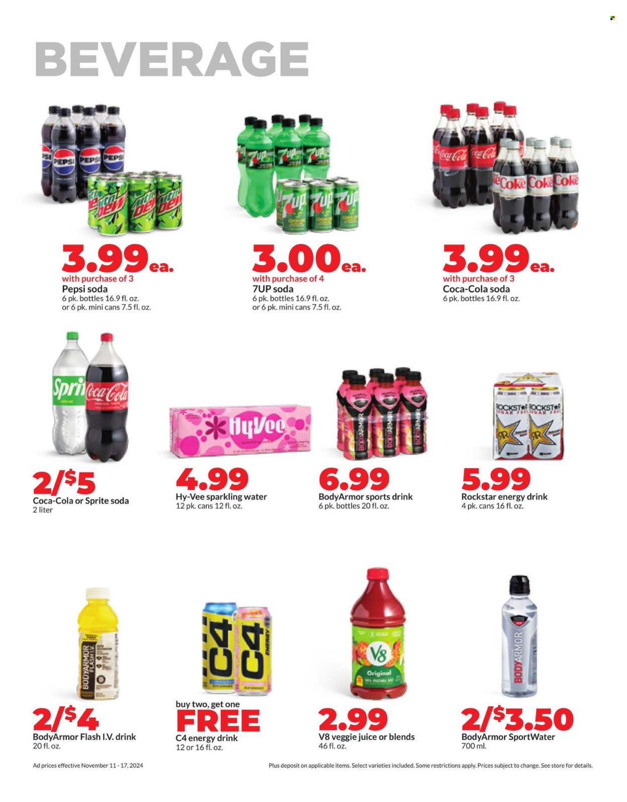 Hy-Vee ad - 11/11/2024 - 11/17/2024. Page 20