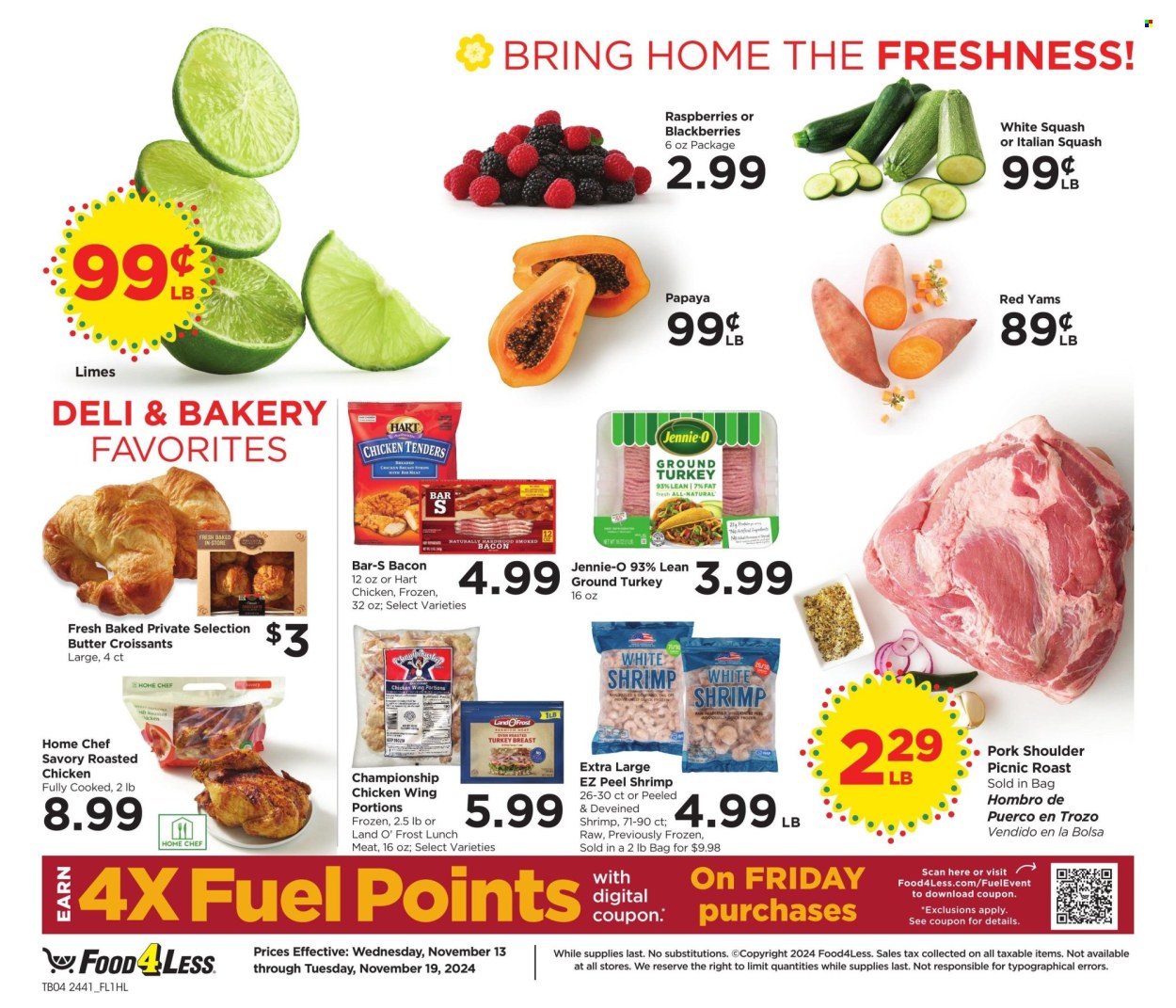 Food 4 Less ad - 11/13/2024 - 11/19/2024. Page 4